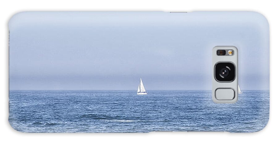 Water Galaxy Case featuring the photograph Sailboats by Paulo Goncalves