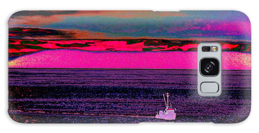 Greeting Card Galaxy S8 Case featuring the digital art Sailing Home After Long At Sea by Raphael OLeary