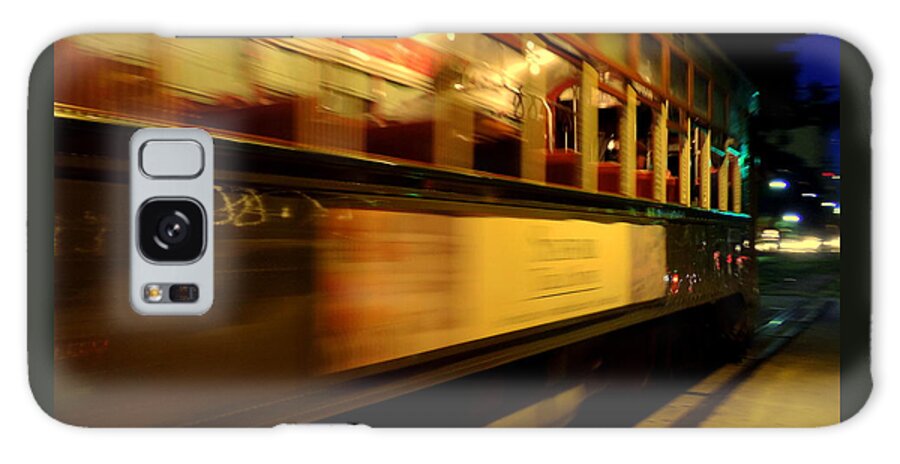 Nola Galaxy Case featuring the photograph New Orleans Saint Charles Avenue Street Car In Louisiana #7 by Michael Hoard