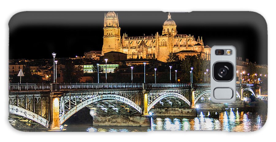 Spain Galaxy Case featuring the photograph Salamanca at Night by JR Photography