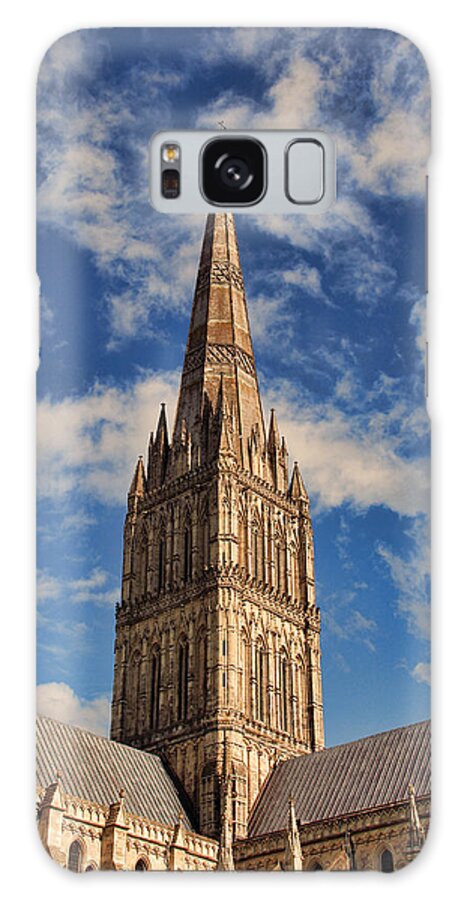 Salisbury Galaxy Case featuring the photograph Salisbury Cathedral by Oscar Alvarez Jr