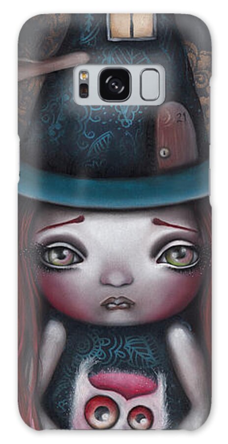 Witch Galaxy Case featuring the painting Samantha by Abril Andrade