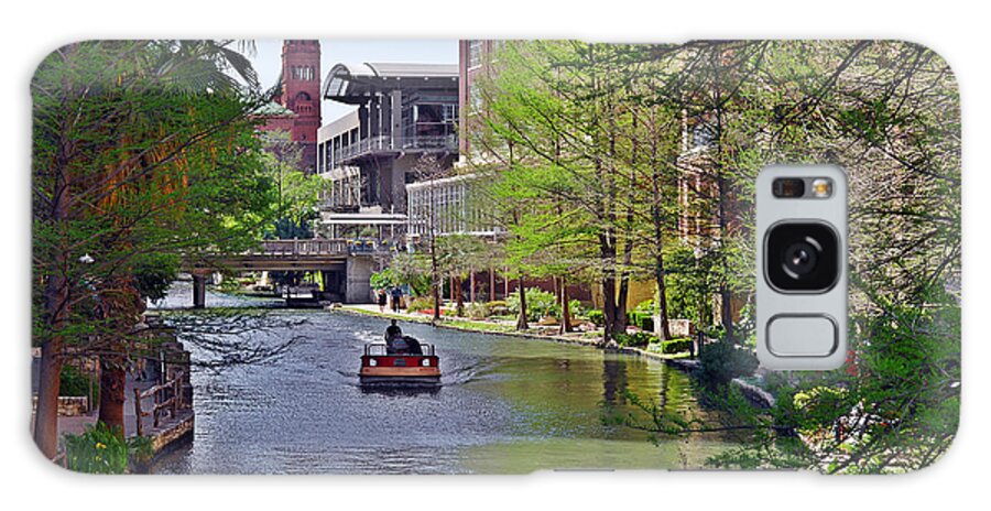 San Antonio River Galaxy Case featuring the photograph San Antonio River Walk by Alexandra Till