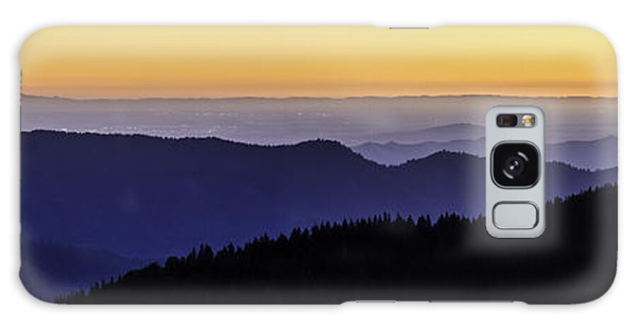 Central Valley Galaxy Case featuring the photograph San Joaquin Sunset by Matt Hammerstein