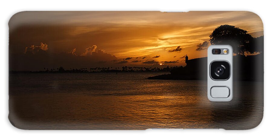 Sunset Galaxy Case featuring the photograph San Juan by Mario Celzner