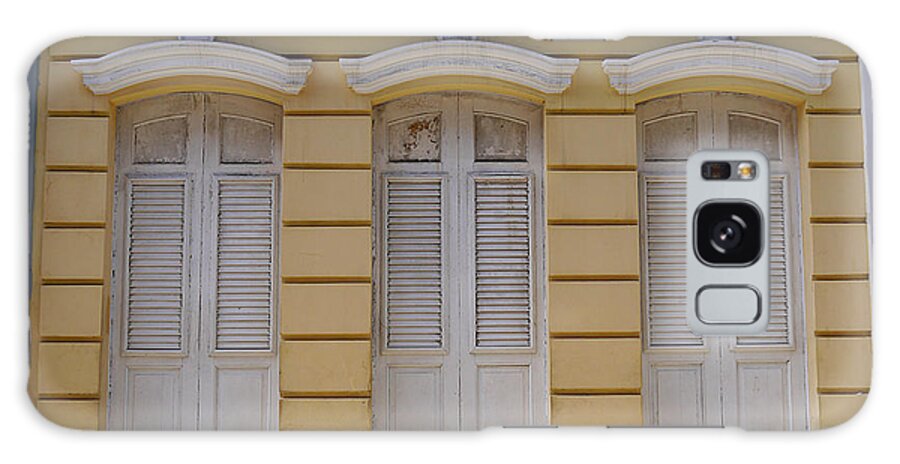 Richard Reeve Galaxy Case featuring the photograph San Juan - Three Doors by Richard Reeve