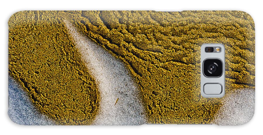 Moods Galaxy Case featuring the photograph Sand Abstract by Louis Dallara