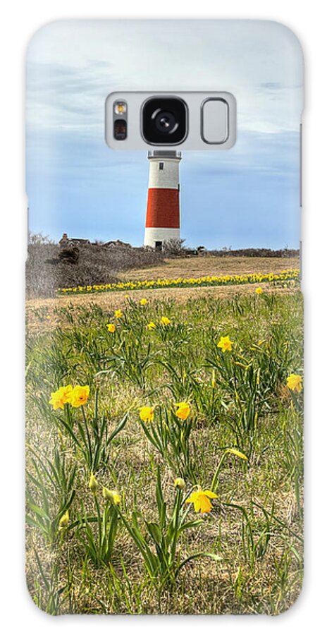 Lighthouse Galaxy S8 Case featuring the photograph Sankaty Lighthouse Nantucket by Donna Doherty
