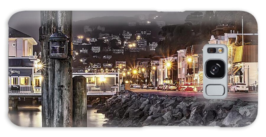 Waterfront Galaxy Case featuring the photograph Sausalito Waterfront 2 by Phil Clark