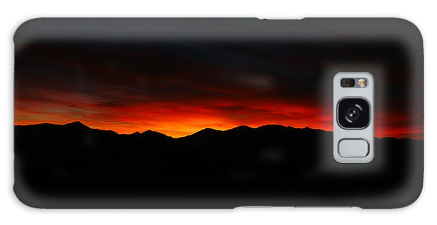 13ers Galaxy Case featuring the photograph Sawatch Silhouette by Jeremy Rhoades