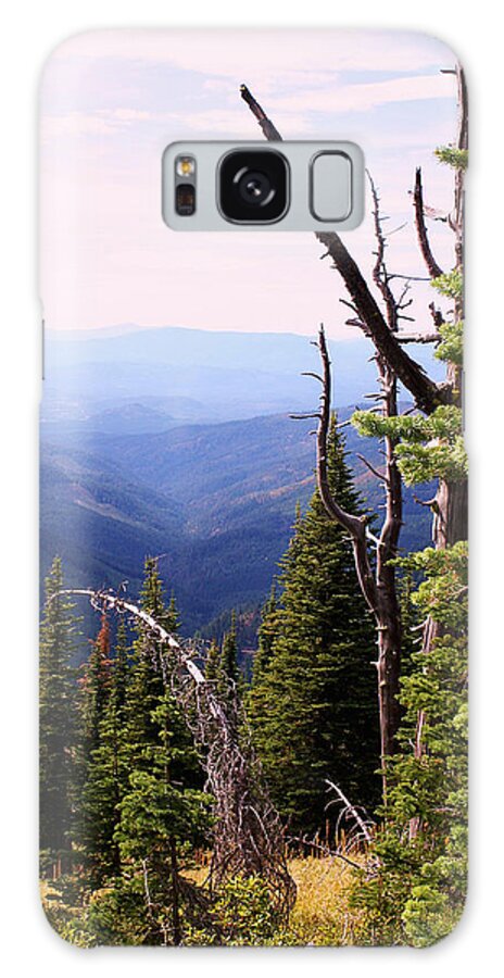 Mountain Galaxy Case featuring the photograph Schweitzer Mountain 1 by Ellen Tully