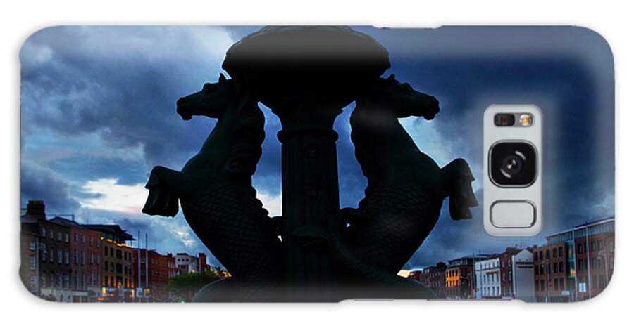 Seahorse Galaxy Case featuring the photograph Seahorses at Dusk by Sharon Popek
