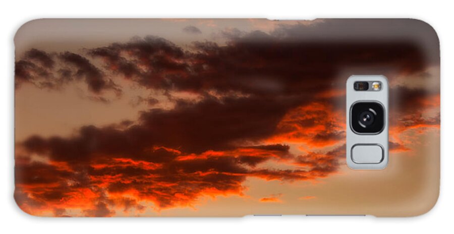 Arizona Galaxy Case featuring the photograph Sedona Sun Clouds by Joe Ownbey
