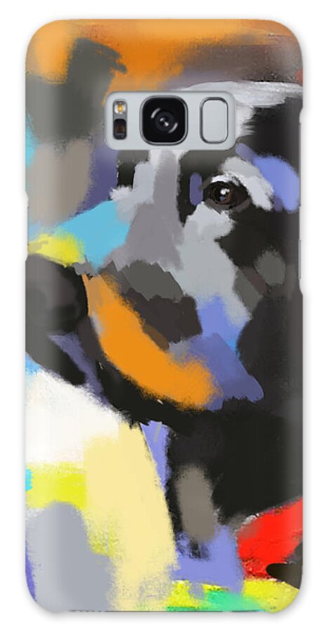 Labrador Galaxy S8 Case featuring the painting Dog Sem by Go Van Kampen