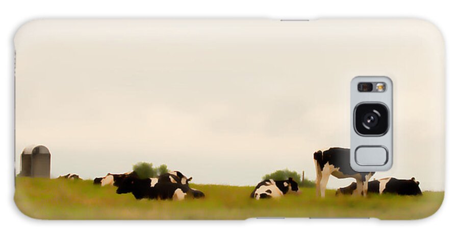 Farm Galaxy S8 Case featuring the digital art Serene Sunday by Kristia Adams