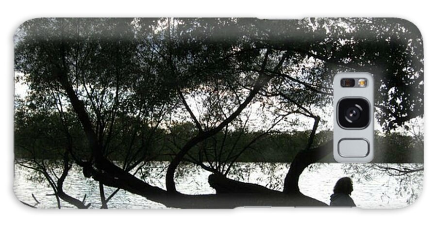 Richmond Galaxy Case featuring the photograph Serenity on the River by Digital Art Cafe