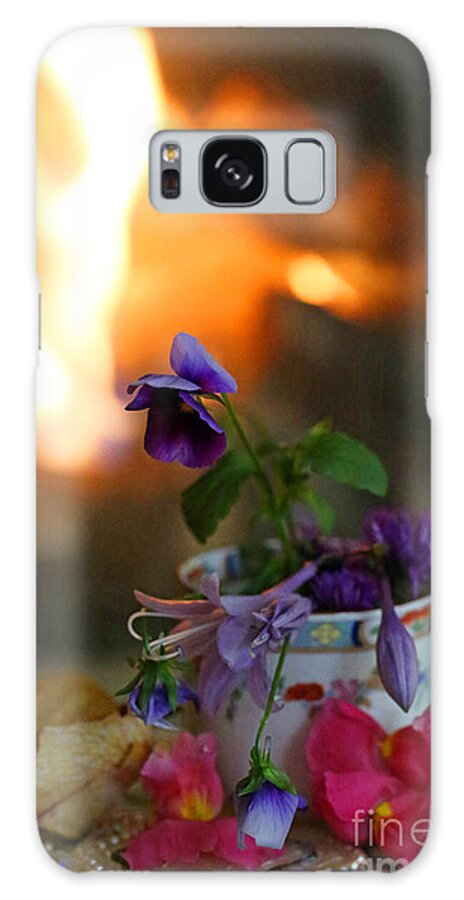Shabby Chic Galaxy Case featuring the photograph Shabby Chic #1 by Kate Purdy