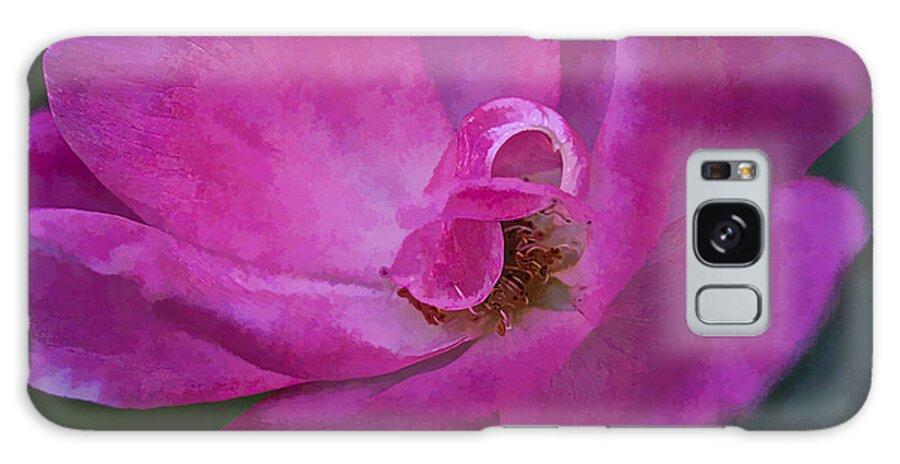 Rose Galaxy Case featuring the photograph Shades of Pink by Linda Blair