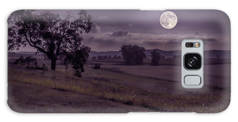 Harvestmoon Galaxy Case featuring the photograph Shine On Harvest Moon by Jaki Miller