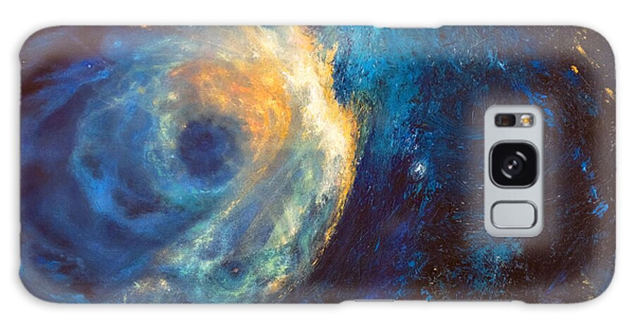 Shines The Nameless Galaxy Case featuring the painting Shines The Nameless by Lucy West