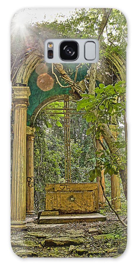 Chapel Galaxy Case featuring the photograph Shrine Chapel Ruins of St. Mary's College Ellicott City by SCB Captures