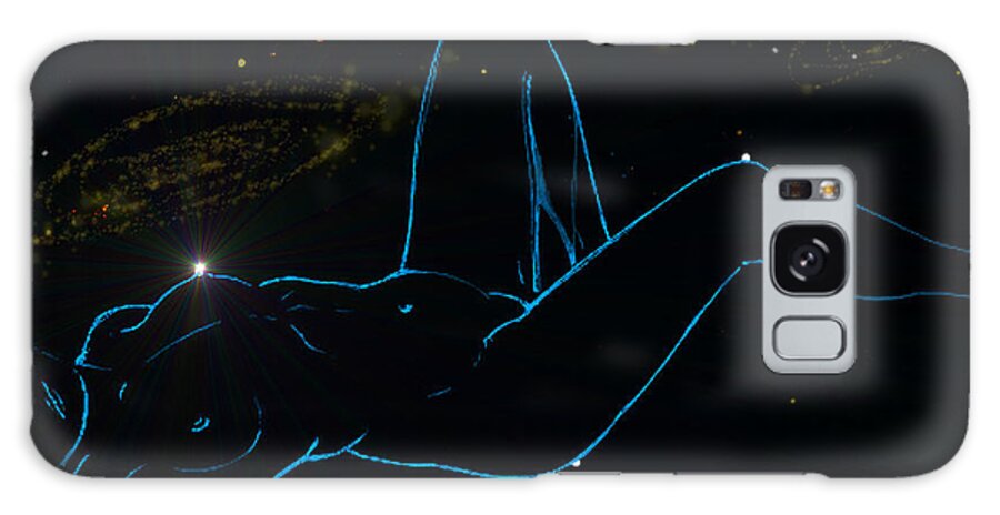 Sign Galaxy S8 Case featuring the mixed media Sign Of The Zodiac Woman Ce 2 by Theo Danella