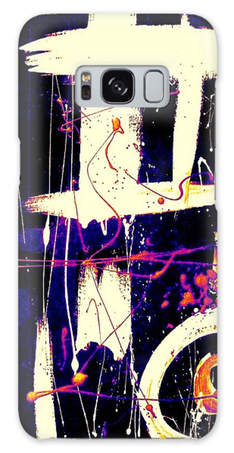 Exo Political Art Galaxy Case featuring the painting Signs Symbols Codes Exo 19 by Cleaster Cotton