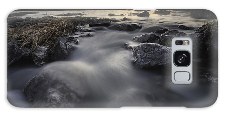 Landscapes Galaxy Case featuring the photograph Silky river by Davorin Mance