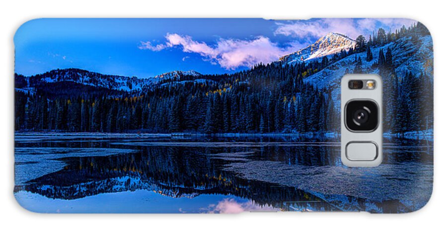 Reflection Galaxy Case featuring the photograph Silver Lake by Dustin LeFevre