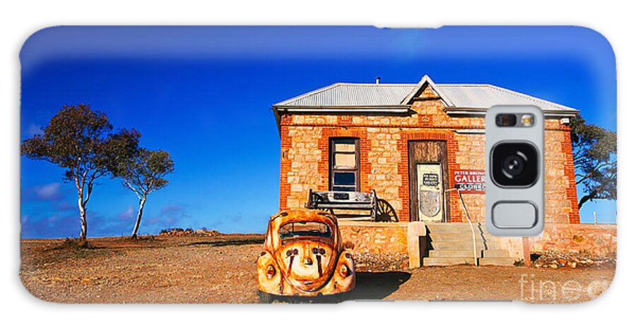 Silverton New South Wales Art Gallery Australia Landscape Outback Galaxy Case featuring the photograph Silverton Art Gallery by Bill Robinson