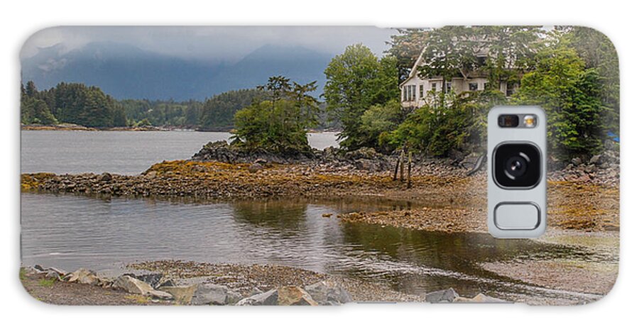 Cove Galaxy Case featuring the photograph Sitka cove by Barry Bohn