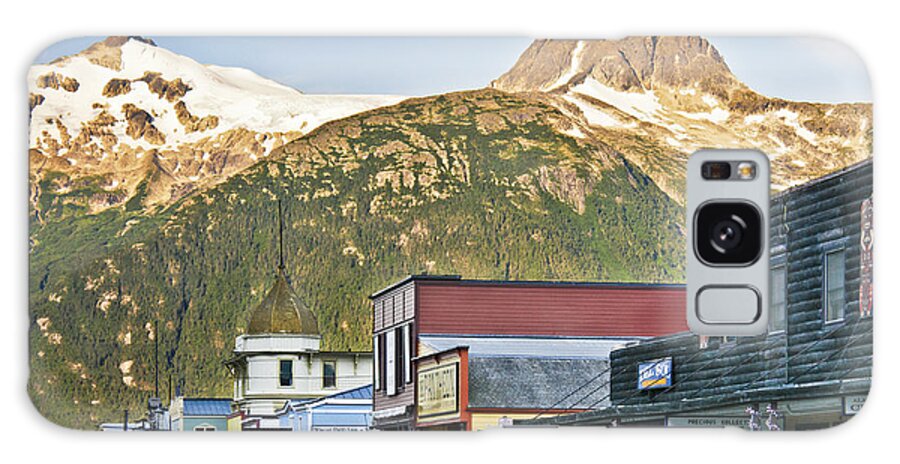 Alaska Galaxy Case featuring the photograph Skagway Morning by Betty Eich