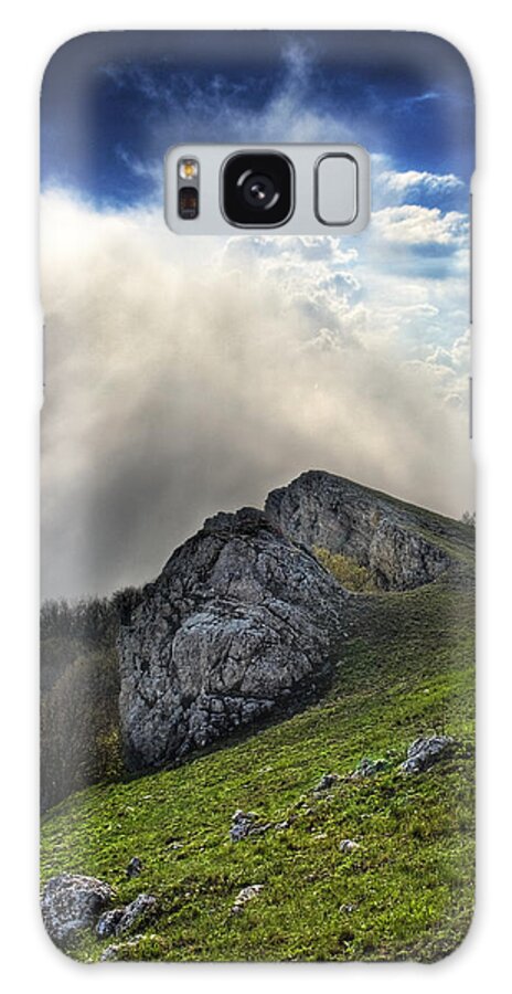 Mountains Galaxy Case featuring the photograph Sky boundary by Dmytro Korol