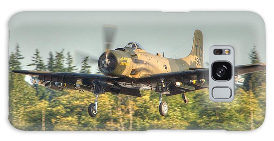 Skyraider Galaxy Case featuring the photograph Skyraider by Jeff Cook
