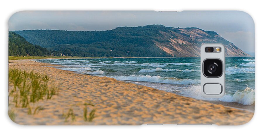 Clouds Galaxy Case featuring the photograph Sleeping Bear Dunes at Sunset by Sebastian Musial