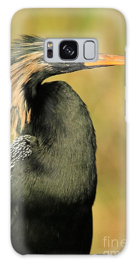 Anhinga Galaxy Case featuring the photograph Slick by Adam Jewell