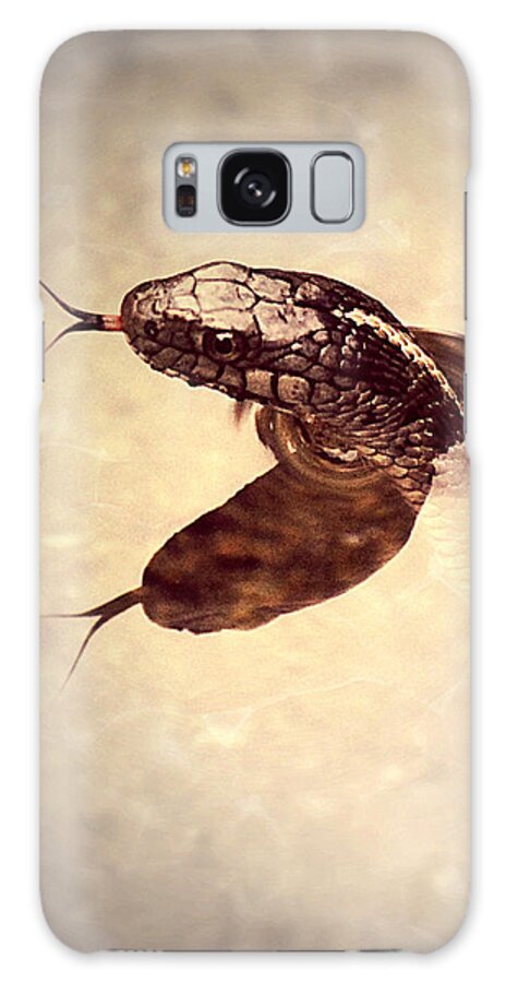 Snake Galaxy Case featuring the photograph Slithering Reflections by Melanie Lankford Photography