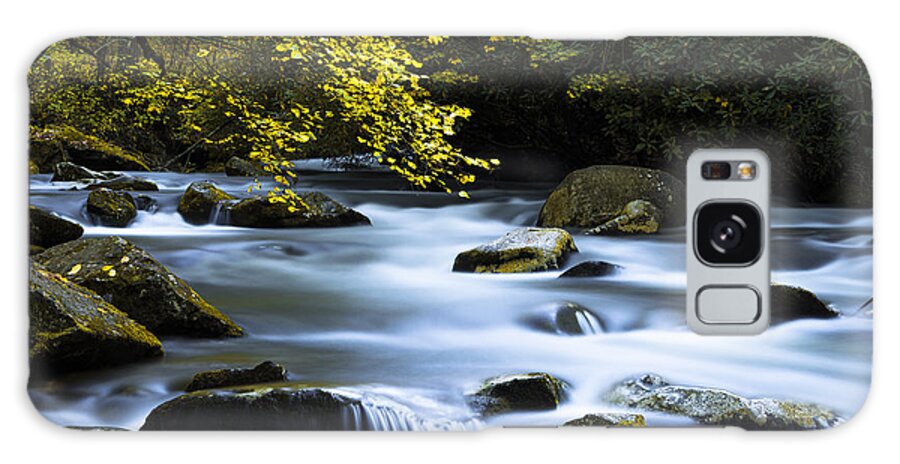 Great Smoky Mountains Galaxy Case featuring the photograph Smoky Stream by Chad Dutson