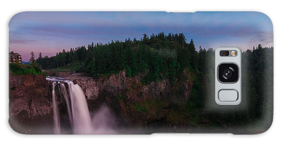 Snoqualmie Falls Galaxy Case featuring the photograph Snoqualmie Falls by Gene Garnace