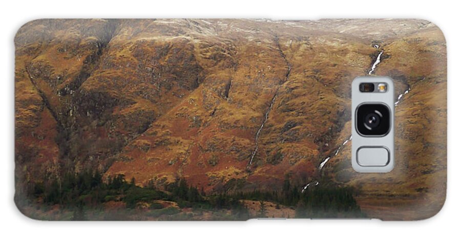 Tranquility Galaxy Case featuring the photograph Snow Capped Mountain On Ardnamurchan by Andrew Lockie