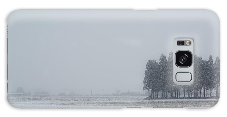 Snow Galaxy Case featuring the photograph Snow Fields In Akita by Masa Asano