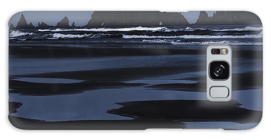Waves Galaxy Case featuring the photograph Soft Surf by Gene Garnace