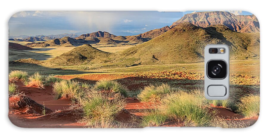 110325 Sossusvlei Vacation Galaxy S8 Case featuring the photograph Sossulvei Namibia Afternoon by Gregory Daley MPSA