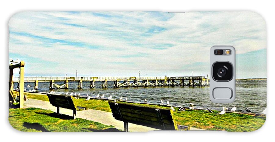 Art Galaxy S8 Case featuring the photograph Southport Waterfront by Shelia Kempf