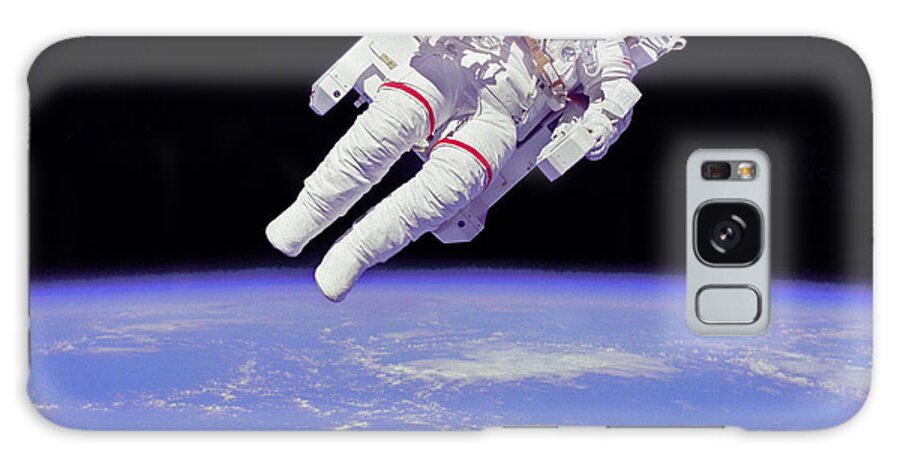 Shuttle Galaxy Case featuring the photograph Space walk 1 by Rod Jones
