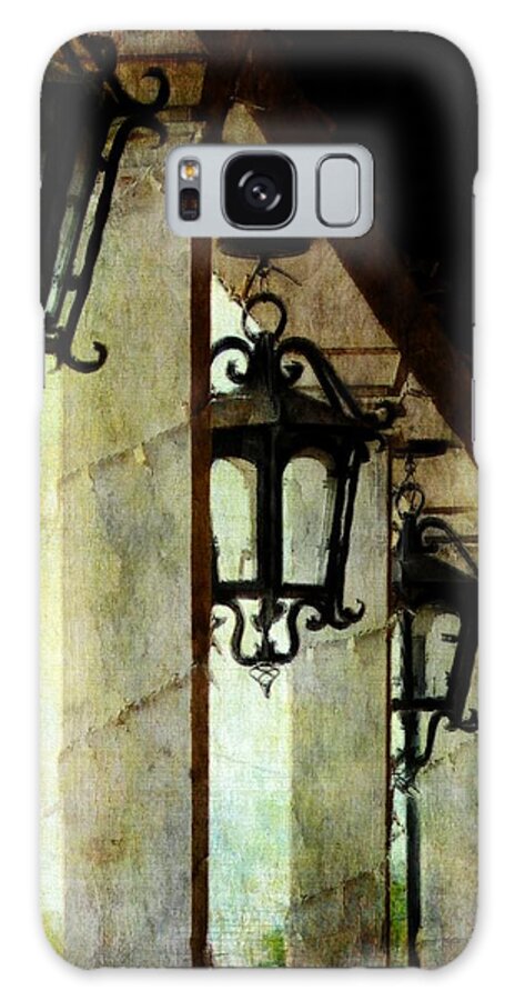 New Mexico Galaxy S8 Case featuring the mixed media Spanish Lights by Barbara Chichester