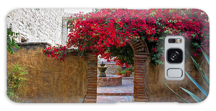 Gardens Galaxy Case featuring the photograph Spanish Mission by Ronald Lutz