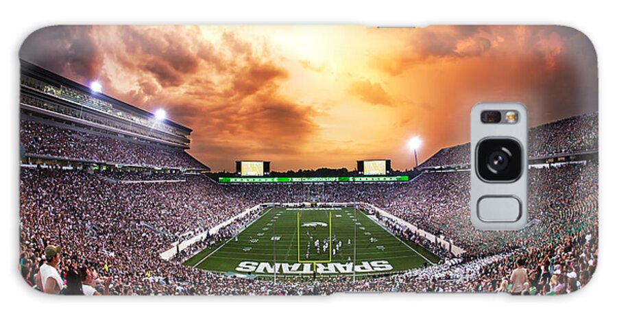 Michigan State Photographs Galaxy Case featuring the photograph Spartan Stadium by Rey Del Rio