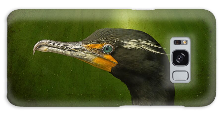 Bird Galaxy Case featuring the photograph Speckled Cormorant by Bill and Linda Tiepelman