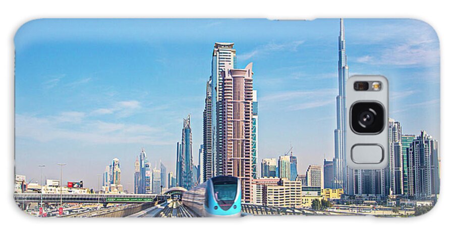 Arabia Galaxy Case featuring the photograph Speed Transport At Dubai by Xavierarnau